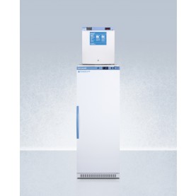 Accucold ARS12PV-FS24LSTACKMED2 24" Wide All-Refrigerator/All-Freezer Combination