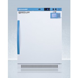 Accucold ARS6MLDL2B 6 Cu.Ft. ADA Height  Laboratory Refrigerator
