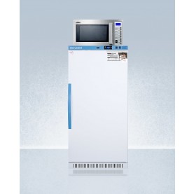 Accucold ARS8MLMC-SCM1000SS 8 cu.ft. MOMCUBE Breast Milk Refrigerator/Microwave Combination