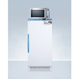 Accucold ARS8MLMCLK-SCM1000SS 8 cu.ft. MOMCUBE Breast Milk Refrigerator/Microwave Combination