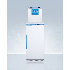 Accucold ARS8PV-FS24LSTACKMED2 24" Wide All-Refrigerator/All-Freezer Combination