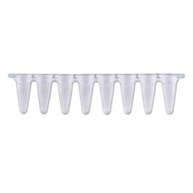 PURline™ 0.1 mL qPCR Frosted Strip Tubes (separate clear optical caps) 120 Strips (bags of 10)