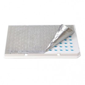 Aluminum Sealing Film for PCR or storage 100/pk (10 bags of 10)