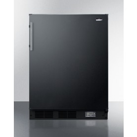 Accucold BKRF663BBIADA 24" Wide Break Room Refrigerator-Freezer, ADA Compliant