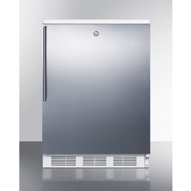 Accucold CT66LWSSHV 24" Wide Refrigerator-Freezer