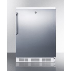 Accucold CT66LWSSTB 24" Wide Refrigerator-Freezer