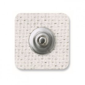 Electrode, Cloth, Radiolucent, Snap EKG, Square, 3/pk, 20 pk/bx, 10 bx/cs (Continental US Only)