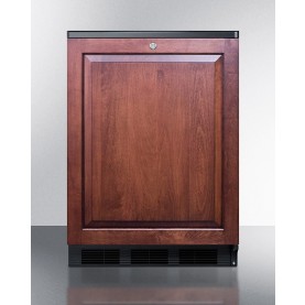 Accucold FF7LBLKBIIF 24" Wide Built-In All-Refrigerator (Panel Not Included)