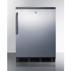 Accucold FF7LBLKBISSTB 24" Wide Built-In All-Refrigerator