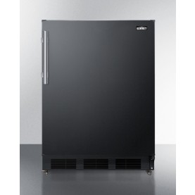 Accucold FF7LBLKMBL 24" Wide All-Refrigerator