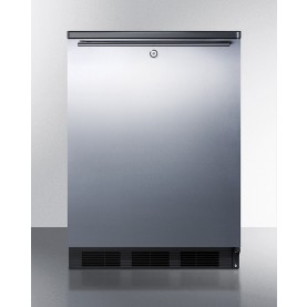 Accucold FF7LBLKSSHH 24" Wide All-Refrigerator