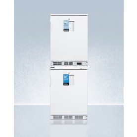 Accucold FF7LW-VT65MLSTACKPRO 24" Wide All-Refrigerator/All-Freezer Combination