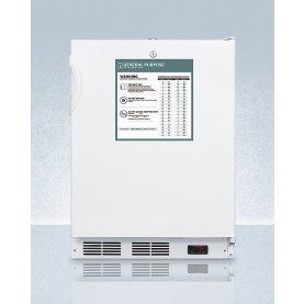 Accucold FF7LWBIADAGP 24" Wide Built-In All-Refrigerator, ADA Compliant