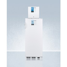Accucold FFAR10-FS24LSTACKPRO 24" Wide All-Refrigerator/All-Freezer Combination