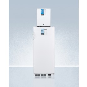 Accucold FFAR10-FS30LSTACKPRO 24" Wide All-Refrigerator/All-Freezer Combination