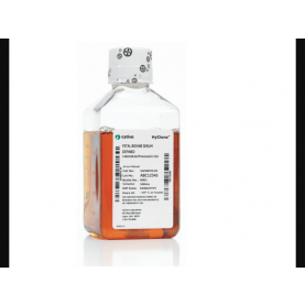 Cytiva SH30070.03IH30-45 HyClone Defined Fetal Bovine Serum (FBS), US Origin, 500 mL, Irradiated and Heat Inactivated, 30-45 dose, 1/EA