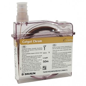 JORGENSEN LABS INC J0091C1 CATGUT 1 50M   J0091C1     ORM-D