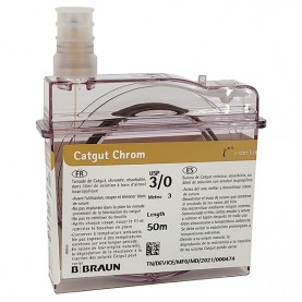 JORGENSEN LABS INC J0091C30 CATGUT 3/0 50M J0091C30   ORM-D