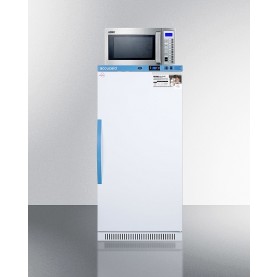 Accucold MLRS8MC-SCM1000SS 8 cu.ft. MOMCUBE Breast Milk Refrigerator/Microwave Combination