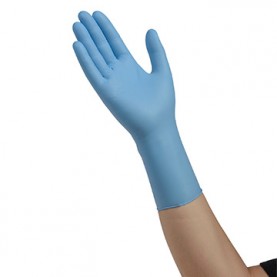 Glove, Nitrile Exam, Extended Cuff, Large, Powder-Free (PF), 100/bx, 10 bx/cs (Continental US Only)