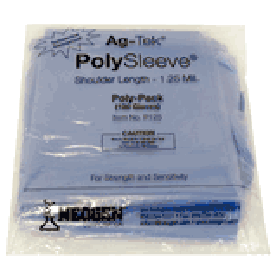 NEOGEN CORPORATION P125 GLOVE OB SLEEVE POLY BLUE   BAG100