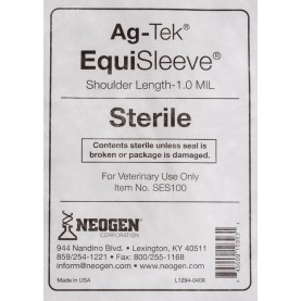 NEOGEN CORPORATION SES100 GLOVE OB EQUISLEEVE STERILE 12PK
