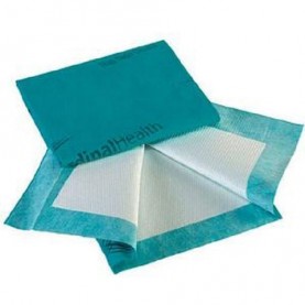 Premium Underpad, WINGS™ Maximum Absorbency, Teal, 31" x 36", Disposable, Latex-Free, 10/bg, 4 bg/cs (Continental US Only)