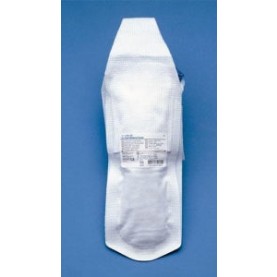 NovaPlus® Ice Bag with Tie Attachments, Large, 6.5" x 14", 25/bx, 2 bx/cs (For Sale to Authorized NovaPlus Customers Only) (Continental US Only)