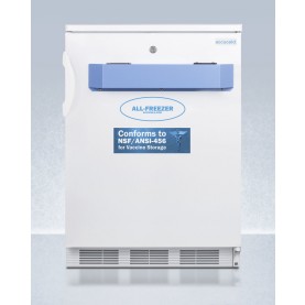 Accucold VT65MLVAC456 24" Wide Built-In All-Freezer, Certified to NSF/ANSI 456 Standard for Vaccine Storage