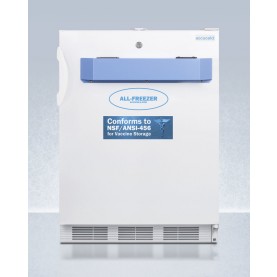 Accucold VT65MLVAC456ADA 24" Wide Built-In All-Freezer, Certified to NSF/ANSI 456 Standard for Vaccine Storage, ADA Compliant
