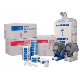 Richmond Dental 200215 Braided Cotton Roll Economy Pak, Medium 1½" x 3/8" Dia, Non-Sterile, 2500/bg