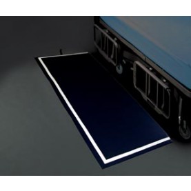 TIDI Products, LLC 6028R Beveled Floor Cushion, Reflective, Narrow, Tri-Fold, 70"L x 29"W x 1"H (Continental US + HI Only)