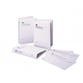 3M Health Care 1266 Log Book with 50 Record Charts for Use with Atteest 1291 or 1292 (Continental US+HI Only)