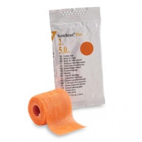 3M Health Care 82002W Plus Casting Tape, 2" x 4 yds, Bright Orange, 10/cs (Continental US+HI Only)
