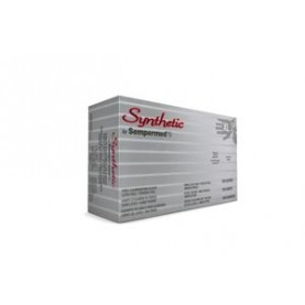 Sempermed USA EVNP105 Exam Glove, Vinyl, Smooth, X-Large, Powder Free (PF), Beaded Cuff, Ambidextrous, 90/bx, 10 bx/cs (70 cs/plt)