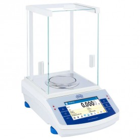 AS 220.X2 Analytical Balance, 220 g Capacity, 0.1 mg Readability, 100 mm Pan Size, Radwag