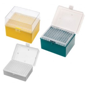 assorted colors, labcon racks