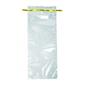 B01062(RT)WA Nasco Whirl-Pak Standard Bag, Polyethylene, 6" W   X   9" L, Clear, 0.06 mm Thickness (Box of 500)