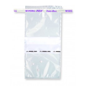 B01297(RT) WA Nasco Whirl-Pak Standard Bag, Polyethylene, 6" W   X   9" L, Clear, 0.08 mm Thickness (Box of 500)