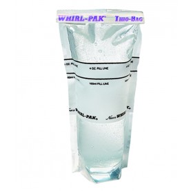 B01402WA Nasco Whirl-Pak Self Standing Thio Bag, Polyethylene, 3" W  X  7.25" L, Clear, 0.06 mm Thickness (Box of 100)