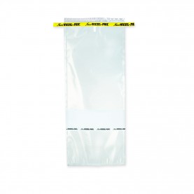 B01515WA Nasco Whirl-Pak Write - On Bag, Polyethylene, 7.5" W  X  15" L , Clear, 0.08 mm Thickness (Box of 500)
