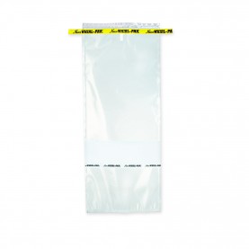 B01515WA Nasco Whirl-Pak Write - On Bag, Polyethylene, 7.5" W  X  15" L , Clear, 0.08 mm Thickness (Box of 500)