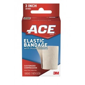 3M Health Care 207603 3" Elastic Bandage with Hook Closure, 72/cs (Continental US+HI Only)