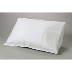 TIDI Products, LLC 919365 Pillowcase, 21" x 30", Tissue/ Poly, White, 100/cs (40 cs/plt)