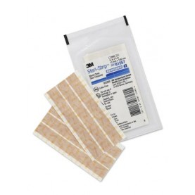 3M Health Care B1557 Blend Tone Skin Closure, ½" x 4", 6 strips/env, 50 env/bx, 4 bx/cs (Continental US+HI Only)