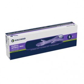 O&M Halyard 44993 Purple Nitrile Max Powder-Free Exam Glove, Medium, 50/bx 8bx/cs (US Only)