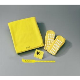 TIDI Products, LLC 6238Y Deluxe Kit with Large Size Socks, Yellow (Continental US + HI Only)