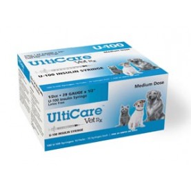 UltiMed, Inc. 09250 U-100 Syringe, 29G x ½", 1/2cc, 100/bx