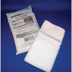 AMD-Medicom 6108 Sponge, X-Ray Detectable, Gauze, Sterile, 8" x 4", 10/pk, 100 pk/cs