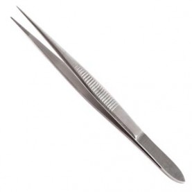 Sklar Instruments 19-3045 Fine Point Splinter Forcep, Serrated, 4.5" (DROP SHIP ONLY)